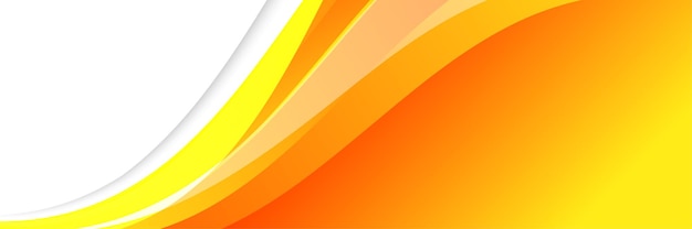 Modern red orange banner background