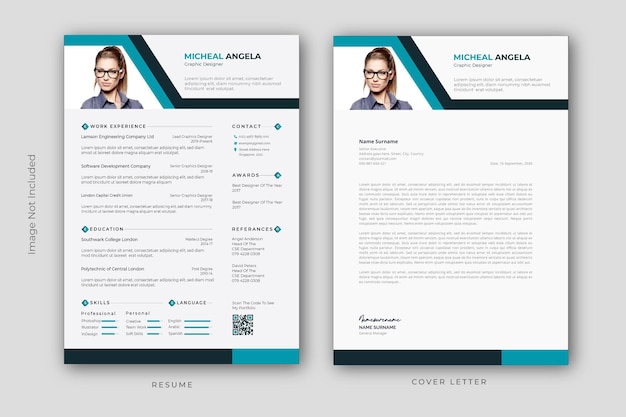modern resume design template