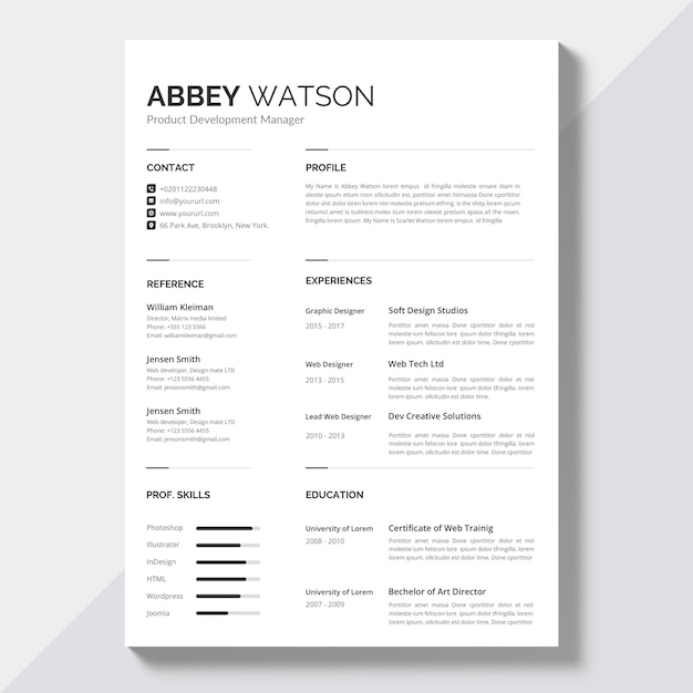 Modern Resume