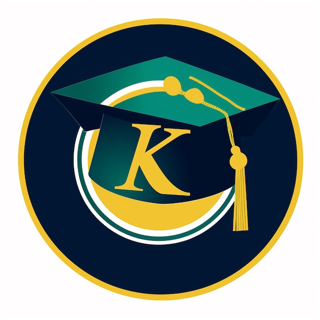 A modern sansserif typeface spells out KreyolKash a combined icon of a book or graduation cap