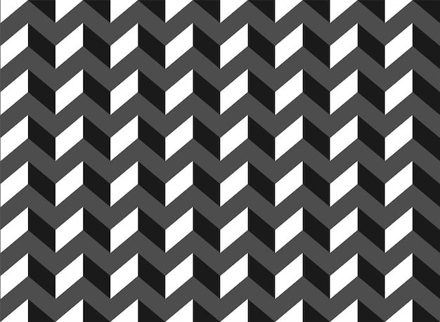 Vector modern seamless pattern monochrome background vector illustration