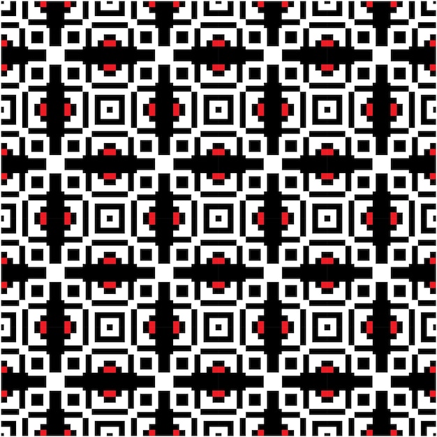 Modern seamless pattern   with ethnic style