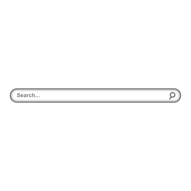 Modern search bar vector ilustration