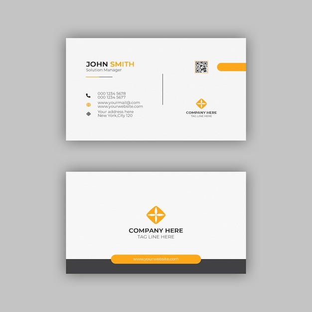 Modern Simple business card design