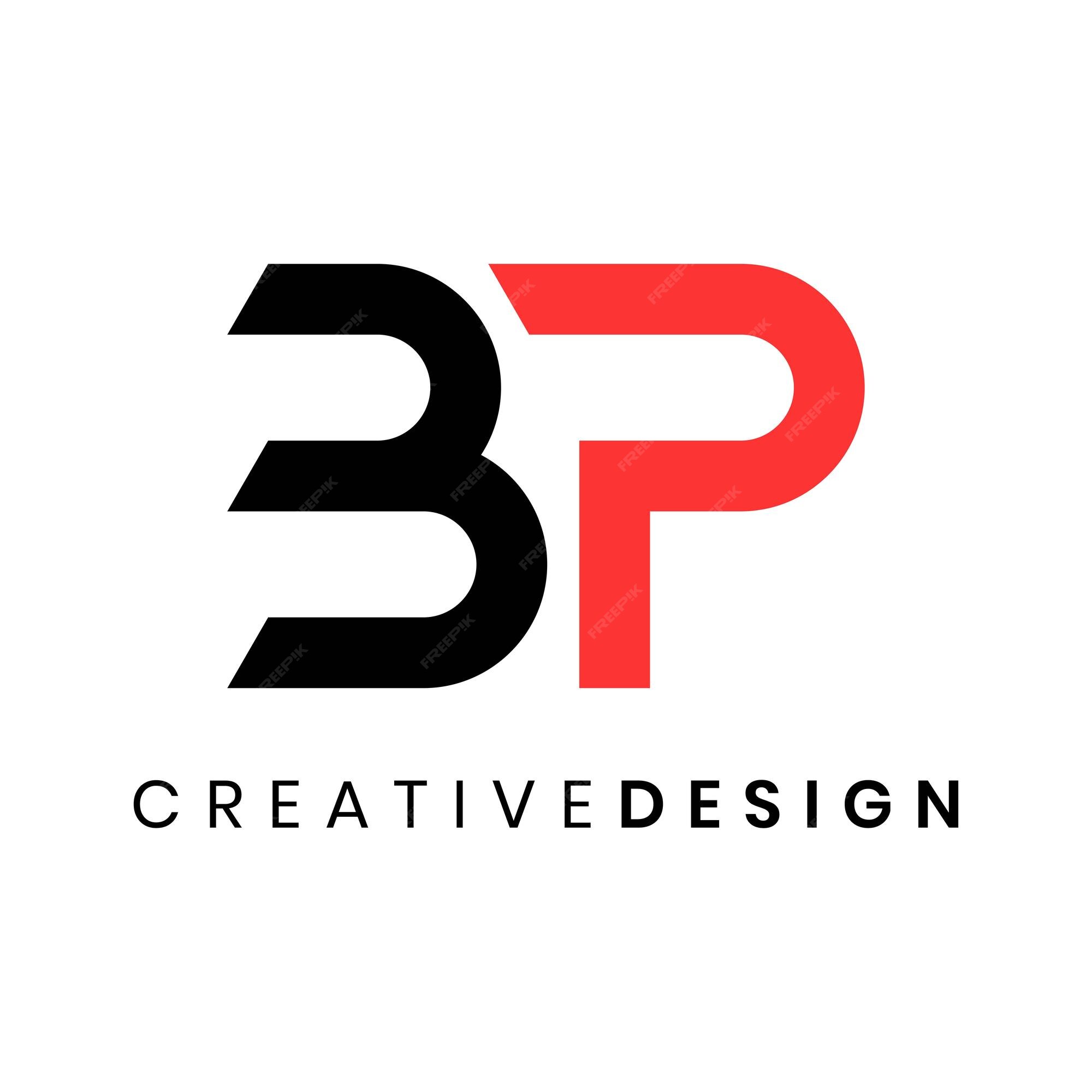 Premium Vector | Modern simple letter bp logo design vector illustration