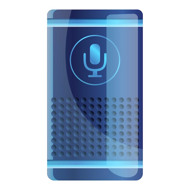 Modern smart speaker icoon Cartoon van modern smart speaker vector icoon voor webontwerp geïsoleerd op witte achtergrond