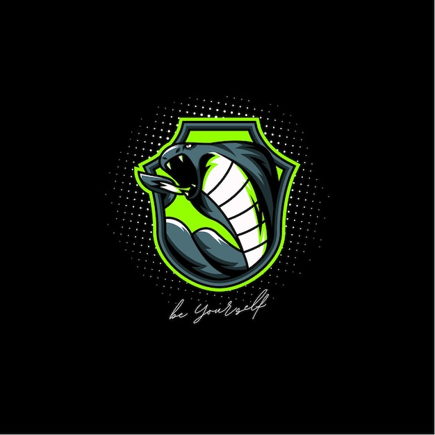 Modern Snake E Sport Logo