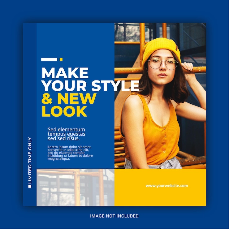Vector modern social media and instagram post template