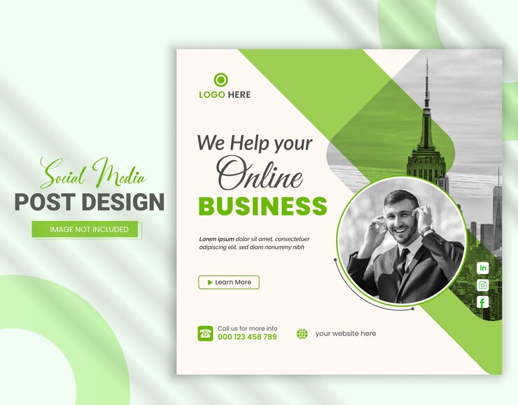 Modern Social Media Post Design Template