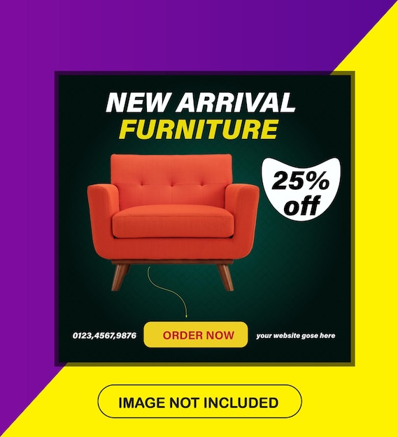 Modern sport fashion shoes brand product social media post and banner design template