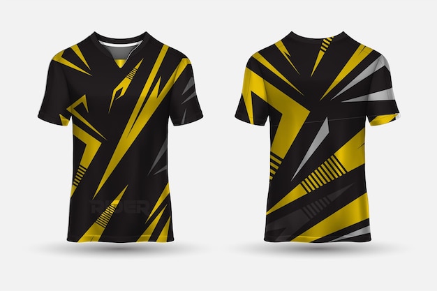 Modern sports jersey design vector and t shirt template sports design background