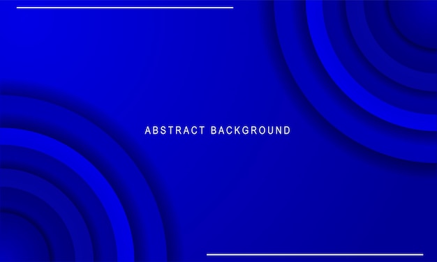 Modern style blue background with abstract circles for banners wallpapers advertisements and others