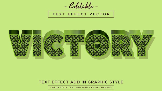 Vettore effetto di testo a modello di stile moderno completamente modificabile con colori freschi