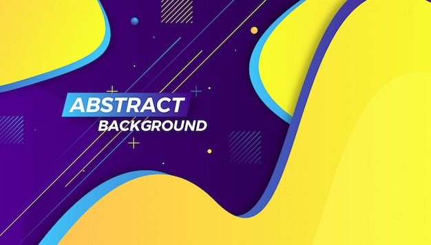 Modern stylish abstract creative background template