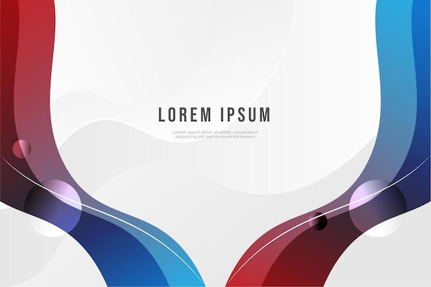 Modern stylish colorful wave design background vector