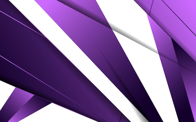 Vettore moderno ed elegante sfondo viola sfumato con effetto carta.