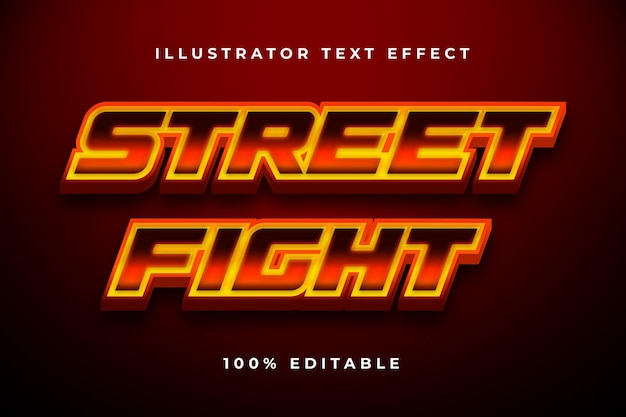 Vector modern stylish movies action editable 3d text effect