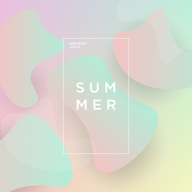 Modern Summer Background