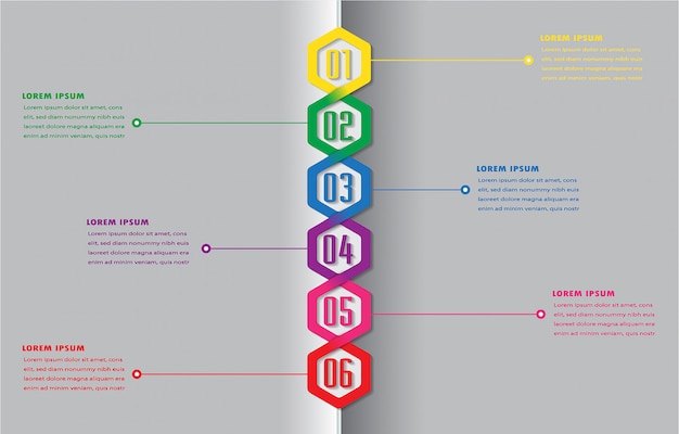 современный шаблон текстового поля, баннер Инфографика, временная шкала