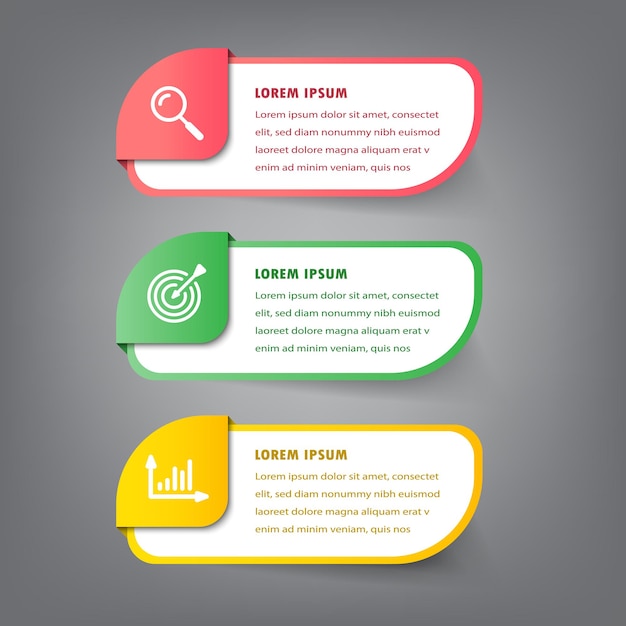 modern text box template infographics banner infographics timeline