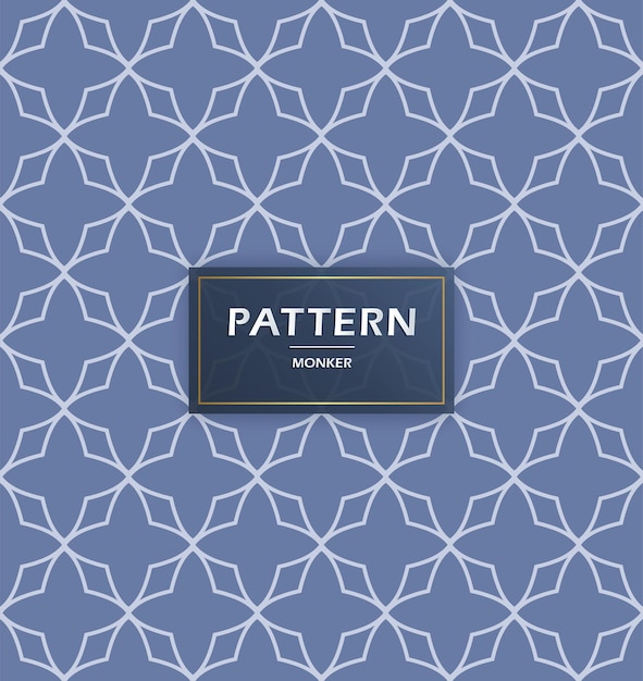 Modern textile pattern design