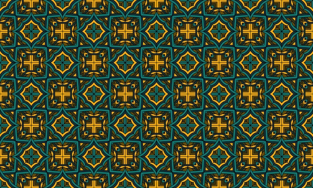 Modern traditional ethnic background seamless pattern