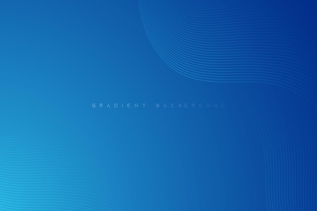 Modern transparent line technology blue gradient abstract background