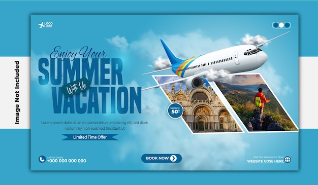 Modern Travel Agency Banner Designs