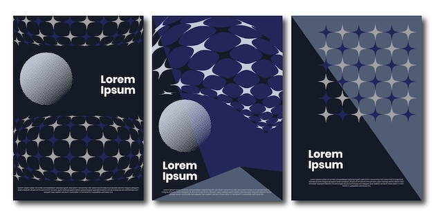 Tendenze moderne maximalist poster design premium