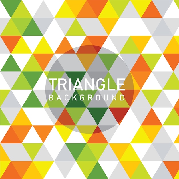 Modern triangle background