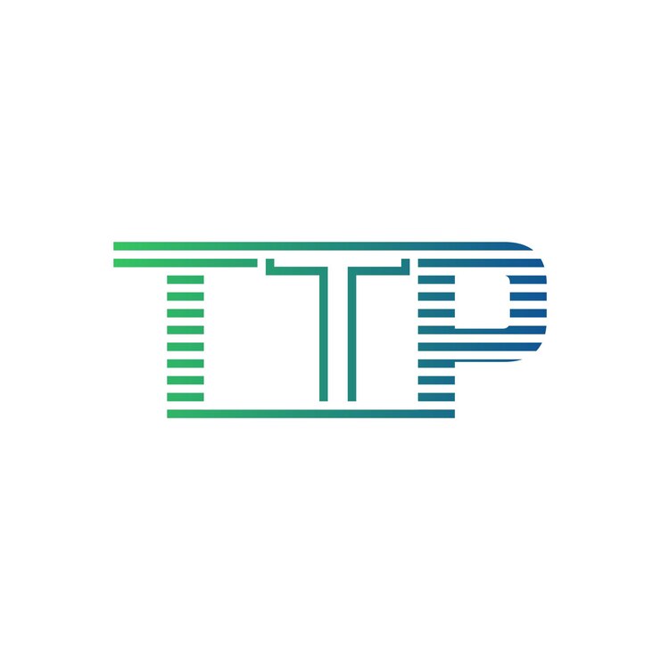 वेक्टर modern ttp logo design letter ttp minimalist professional and versatile branding icon for business identity