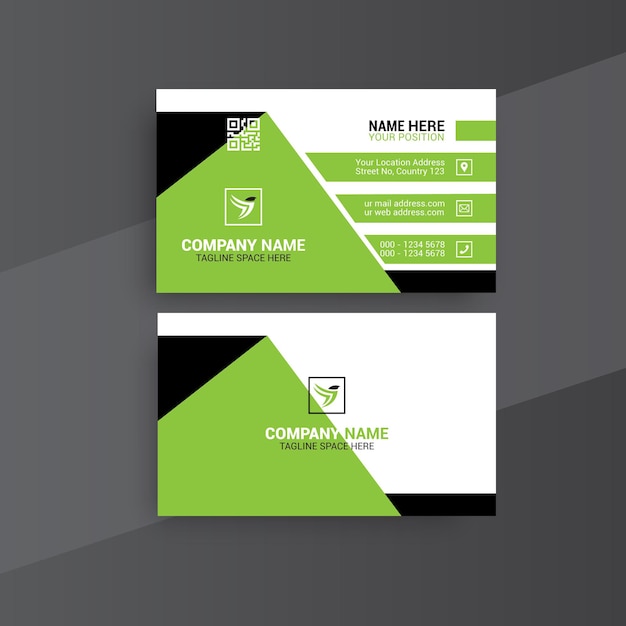 Modern and Unique Business Card Design Template