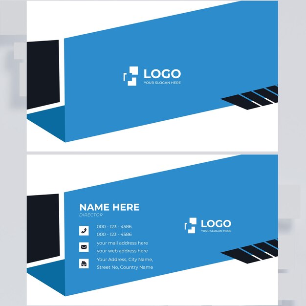 Modern Unique Business Card Design