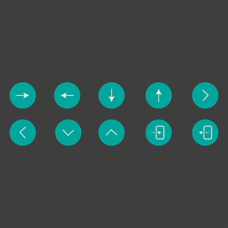 Vector modern user interface design assets