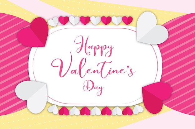 Modern valentine39s day background