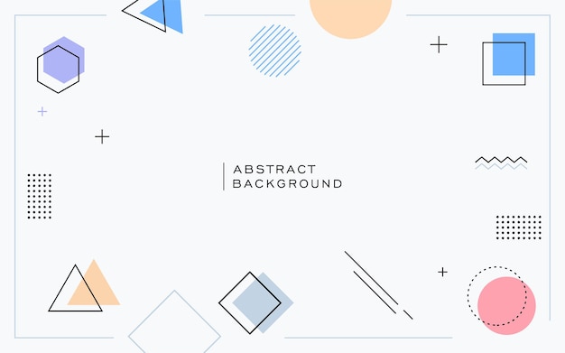 Modern vector graphic of abstract backgorund design template