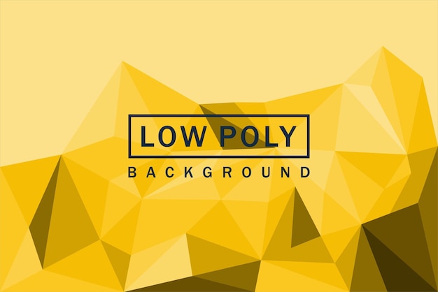 Modern vector graphics background low poly