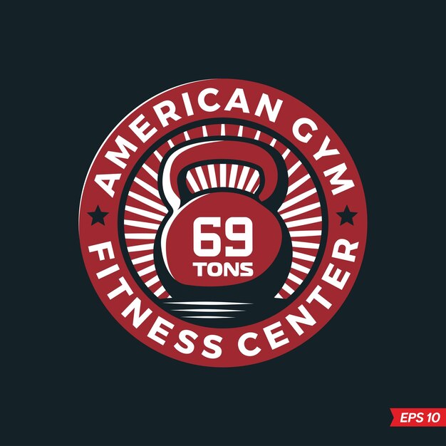 Vector modern vector professional logo emblem fitness gym