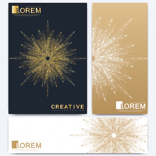 Vector modern vector template for brochure, leaflet, flyer, cover, catalog, magazine or annual report