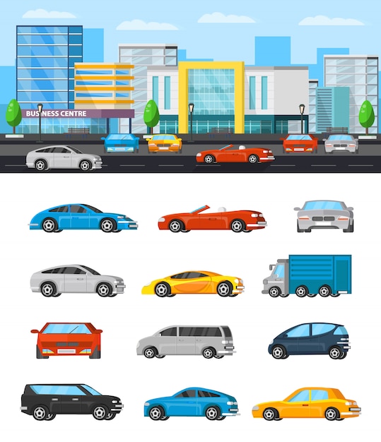 Modern vehicles composition