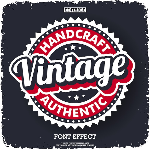 Vector modern vintage logo voor bedrijfslabel