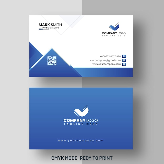 Modern visiting card design