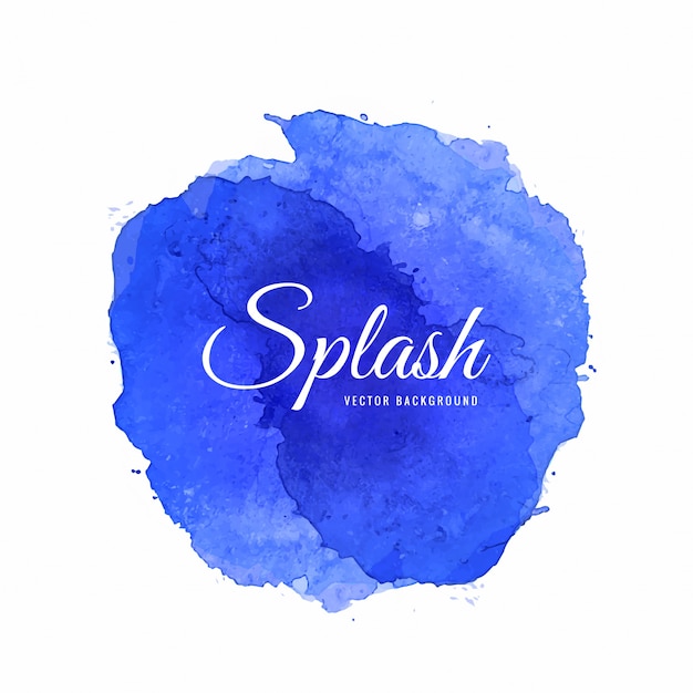 Acquerello moderno splash