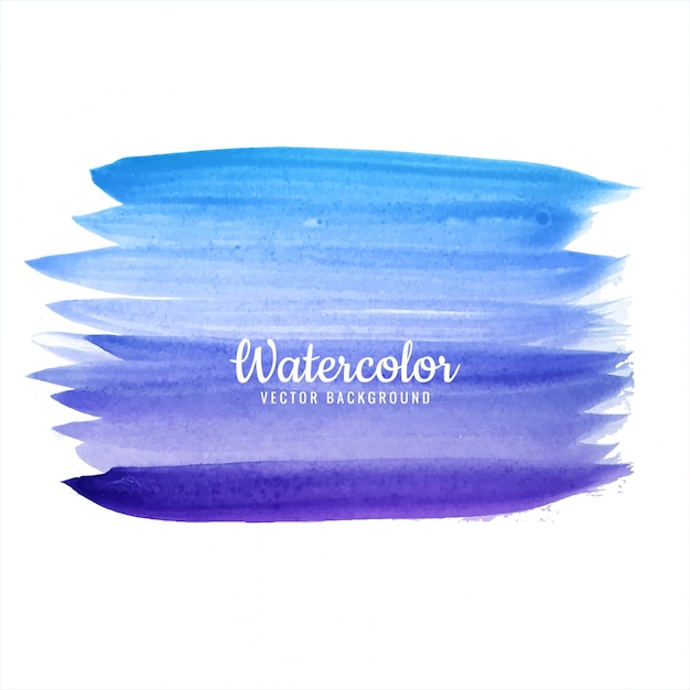 modern watercolor stroke design background