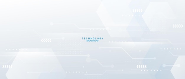 Modern white abstract technology background design vector illustration