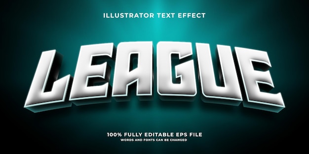 Modern White Bold Editable Text Effect