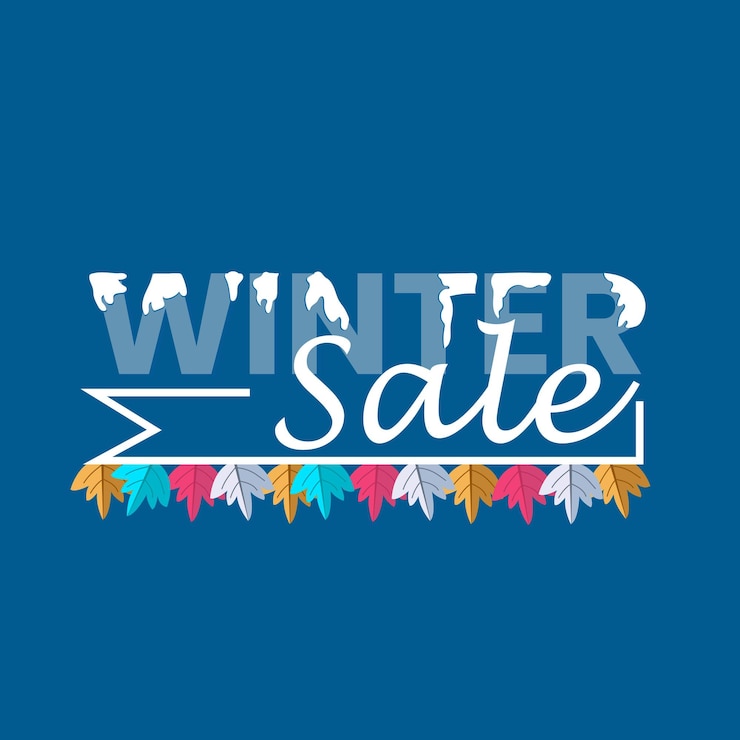 वेक्टर modern winter vector design illustration