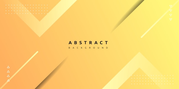 Modern yellow geometric background