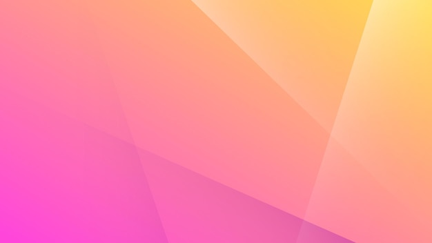 Moderne abstracte achtergrond diagonale driehoek lijnen beweging en roze oranje kleurverloop