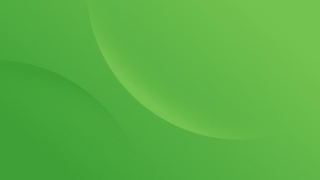 Moderne abstracte achtergrond met Motion Round Circle Wave en groene kleurverloop